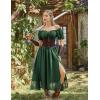 image:imageSCARLET DARKNESS Women Corset Belt Wide Waist Lace Up Pirate Accessories BeltDark Brown
