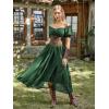 image:imageSCARLET DARKNESS Women Corset Belt Wide Waist Lace Up Pirate Accessories BeltKhaki