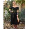 image:imageSCARLET DARKNESS Women Corset Belt Wide Waist Lace Up Pirate Accessories BeltOlive Green