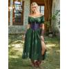 image:imageSCARLET DARKNESS Women Corset Belt Wide Waist Lace Up Pirate Accessories BeltPurple