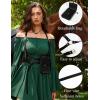 image:imageScarlet Darkness Renaissance Belt Pouch Women Pirate Accessories Body Harness Belt Waist BagBlack