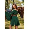image:imageScarlet Darkness Renaissance Belt Pouch Women Pirate Accessories Body Harness Belt Waist BagBrown