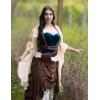 image:imageScarlet Darkness Renaissance Belt Pouch Women Pirate Accessories Body Harness Belt Waist BagCamel