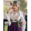 image:imageScarlet Darkness Renaissance Belt Pouch Women Pirate Accessories Body Harness Belt Waist BagNavy Green