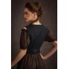 image:imageScarlet Darkness Renaissance Costume Women Steampunk Pirate Corset Dress Medieval Ren Faire Off Shoulder Dress SetBrown