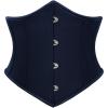 image:imageSCARLET DARKNESS Women Corset Belt Wide Waist Lace Up Pirate Accessories BeltNavy Blue