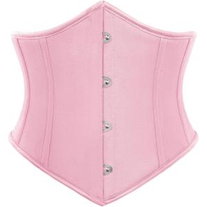 image:imageSCARLET DARKNESS Women Corset Belt Wide Waist Lace Up Pirate Accessories BeltPink