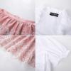 image:imageScarlet Darkness Oktoberfest Outfits Women 3 Pcs Carnival Costumes Bavarian Dirndl DressGray Pink