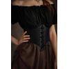 image:imageScarlet Darkness Women Wide Belt Elastic Waist Belt Corset Belts for DressBlack