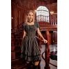 image:imageScarlet Darkness Women Wide Belt Elastic Waist Belt Laceup Corset Belts for DressCoffee