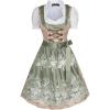 image:imageScarlet Darkness Oktoberfest Outfits Women 3 Pcs Carnival Costumes Bavarian Dirndl DressBeige Green