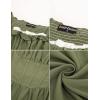 image:imageColonial Pioneer Dress Ruffle Ruched Victorian Dress Square Neck Flowy Long Dress Green XXLarge
