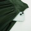 image:imageScarlet Darkness Casual Maxi Skirts for Women Renaissance Skirt High Waist A Line Long Skirt Green L