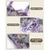 image:imageScarlet Darkness Corset Tops for Women Sweetheart Neckline Fishbone Bodice Floral Corset with Zipper Size 618Purple Chrysanthemum