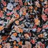 image:imageScarlet Darkness Floral Maxi Long Skirts for Women Summer 2026 Tiered Skirt Flowy Boho Fairy Skirt with PocketsBlack Multi Floral