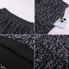 image:imageScarlet Darkness Floral Maxi Long Skirts for Women Summer 2026 Tiered Skirt Flowy Boho Fairy Skirt with PocketsBlack Purple Floral