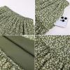 image:imageScarlet Darkness Floral Maxi Long Skirts for Women Summer 2026 Tiered Skirt Flowy Boho Fairy Skirt with PocketsSage Green Floral