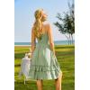 image:imageScarlet Darkness Women 2024 Smocked Dress Square Neck Sleeveless High Low Fairy Dress Steampunk Dress