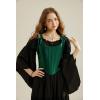 image:imageScarlet Darkness Women Dark Green Corset Renaissance Medieval Lace Up Corset Tops Green Size 12