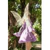 image:imageScarlet Darkness Womens Renaissance Fairy Dress 2026 Summer Boho Off The Shoulder Flowy Corset Mini DressesTaro Purple
