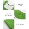 image:imageScarlet Darkness Womens Underbust Corset Top Renaissance Medieval Laceup Boned Fairycore Pirate CorsetsSolid Leaf Green