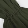 image:imageScarlet Darkness Renaissance Shirt Women Long Sleeve Off Shoulder Tops Pirate Peasant BlouseDark Olive Green