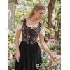 image:imageScarlet Darkness Women Renaissance Corset Pirate Bustier Top Bodice BodyshaperMidnight Floral