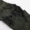 image:imageScarlet Darkness Renaissance Corset Belt for Women Laceup Front Wide Waist Belt Goth Pirate Costume AccessoriesArmy Green Scroll