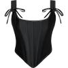 image:imageScarlet Darkness Renaissance Corset Women Vintage Boned Overbust Bustier Tops for Party Black Size 6