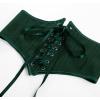 image:imageScarlet Darkness Corset Belt for Women Floral Lace Up Boned Underbust Corset Waist BeltsForest Green