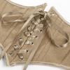image:imageScarlet Darkness Corset Belt for Women Floral Lace Up Boned Underbust Corset Waist BeltsKhaki