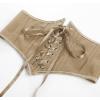 image:imageScarlet Darkness Corset Belt for Women Floral Lace Up Boned Underbust Corset Waist BeltsKhaki