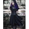 image:imageScarlet Darkness Gothic Dresses for Women Lace Neckline Vintage Party Dress