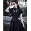 image:imageScarlet Darkness Gothic Dresses for Women Lace Neckline Vintage Party Dress