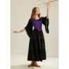 image:imageScarlet Darkness Purple Corset Tops for Women Boned Bodice Renaissance Corset Dark Purple Size 6