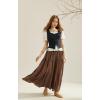 image:imageScarlet Darkness Renaissance Vest for Women Lace Up Medieval Vest Pirate Costume