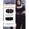 image:imageScarlet Darkness Women Fashion Waistband Elastic Strech Corset Cincher Belt Black M