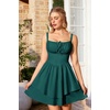 image:imageScarlet Darkness Corset Mini Dress for Women Teens 2026 Summer Ruffle Sundress Graduation Homecoming DressesBlue Green