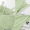 image:imageScarlet Darkness Corset Mini Dress for Women Teens 2026 Summer Ruffle Sundress Graduation Homecoming DressesGrass Green