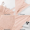 image:imageScarlet Darkness Corset Mini Dress for Women Teens 2026 Summer Ruffle Sundress Graduation Homecoming DressesOatmeal