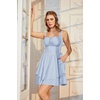 image:imageScarlet Darkness Corset Mini Dress for Women Teens 2026 Summer Ruffle Sundress Graduation Homecoming DressesPale Blue