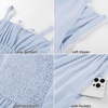 image:imageScarlet Darkness Corset Mini Dress for Women Teens 2026 Summer Ruffle Sundress Graduation Homecoming DressesPale Blue