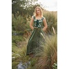 image:imageScarlet Darkness Renaissance Corset Top for Women Medieval Boned Floral Overbust Corsets Pirate Fairy Costume Size 618Green White Floral