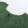 image:imageScarlet Darkness Renaissance Shirt Women Summer Off Shoulder Short Sleeve Peasant TopsEden Green