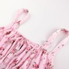 image:imageScarlet Darkness Womens Floral Midi Dress Corset Sundresses 2026 Summer Spring Vacation Milkmaid DressesLight Pink Floral