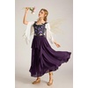 image:imageScarlet Darkness Maxi Skirts for Women Renaissance High Waist Long Skirt  Soft Chiffon Lined Breathable Flowy High Waist Elastic Band ALine Ren Faire Boho Casual Vacation Ankle LengthDeep Purple