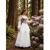 image:imageScarlet Darkness Maxi Skirts for Women Renaissance High Waist Long Skirt  Soft Chiffon Lined Breathable Flowy High Waist Elastic Band ALine Ren Faire Boho Casual Vacation Ankle LengthWhite
