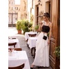 image:imageScarlet Darkness Maxi Skirts for Women Renaissance High Waist Long Skirt  Soft Chiffon Lined Breathable Flowy High Waist Elastic Band ALine Ren Faire Boho Casual Vacation Ankle LengthWhite