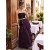 image:imageScarlet Darkness Maxi Skirts for Women Renaissance High Waist Long Skirt  Soft Chiffon Lined Breathable Flowy High Waist Elastic Band ALine Ren Faire Boho Casual Vacation Ankle LengthDeep Purple