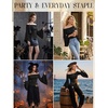 image:imageScarlet Darkness Peasant Blouses for Women Off the Shoulder Tops  Bell Sleeve Ruched Waist Flatters for Renaissance Faires Pirate Elf Cosplay Daily Casual Soft Stretch FabricBlack